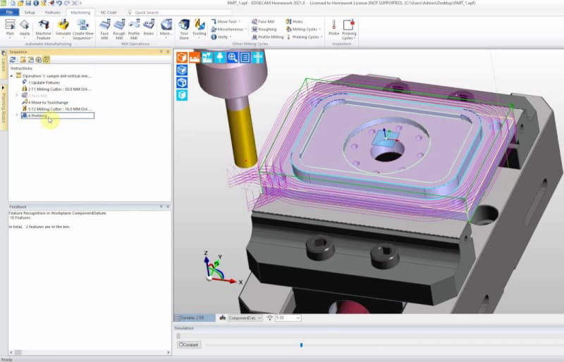 EDGECAM Milling